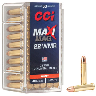 CCI CCI - 22 Mag - 40gr TMJ MaxiMag - 50rd