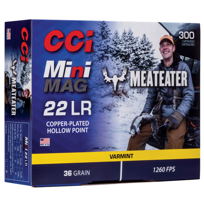CCI - 22LR - 36gr Mini-Mag MeatEater - 300rd