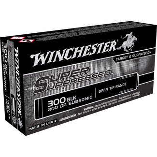 Winchester Winchester - 300 Blackout - 200gr Super Suppressed OT - 20ct