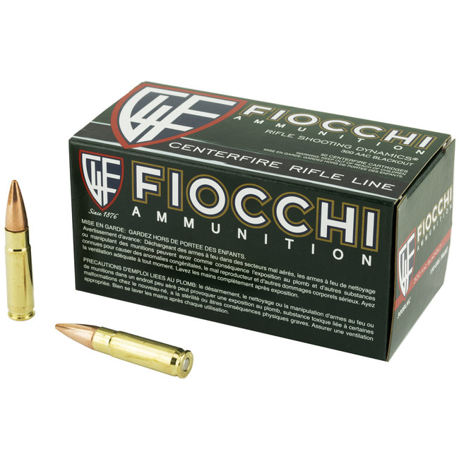 Fiocchi - 300 Blackout - 150gr FMJBT - 50rd