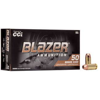 CCI CCI - 40 S&W - 180gr Blazer Brass - 50ct