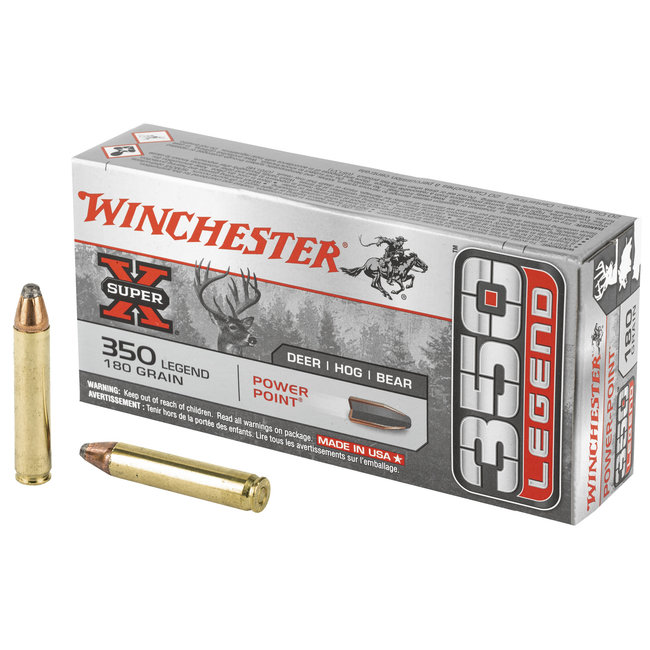 Winchester - 350 Legend - 180gr PP Super-X - 20ct