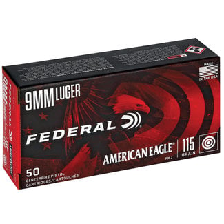 Federal Federal - 9mm - 115gr FMJ - 50rd