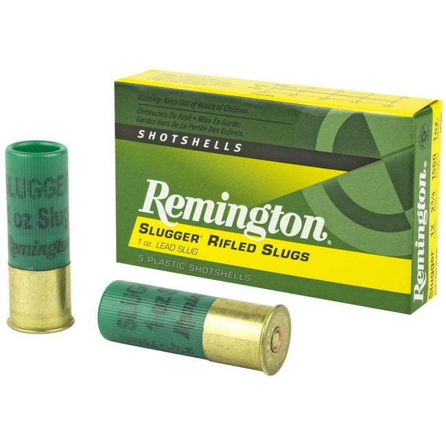 Remington - 12ga Slugger - 2-3/4" 1oz Rifled Slug - 5rd