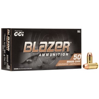 CCI CCI - 10mm - 180gr Blazer Brass - 50ct