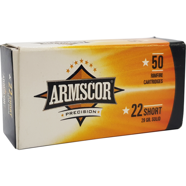 Armscor - 22 Short - 29gr Solid - 50ct