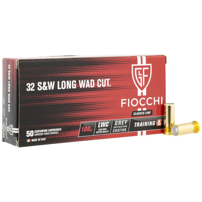 Fiocchi - 32 S&W Long - 100gr LWC - 50rd