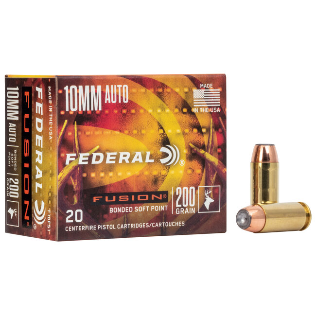 Federal - 10mm - 200gr Fusion SP - 20rd