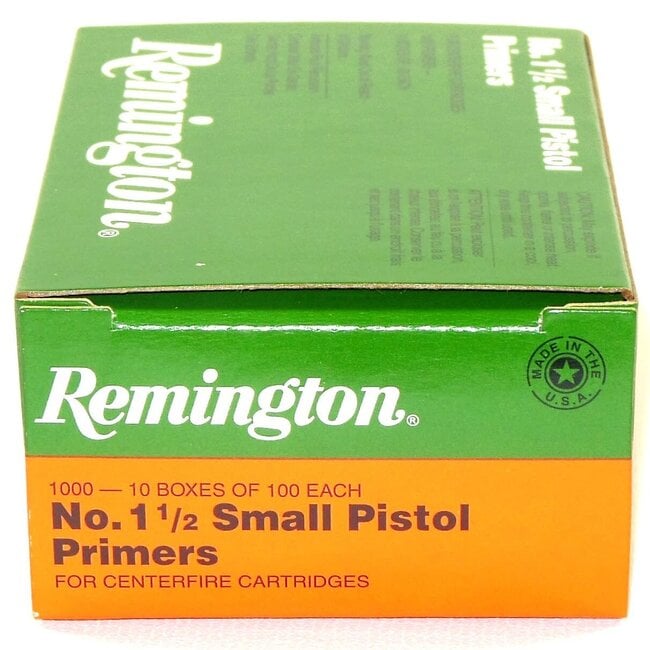 Remington - 1-1/2 Small Pistol Primers - 1000ct