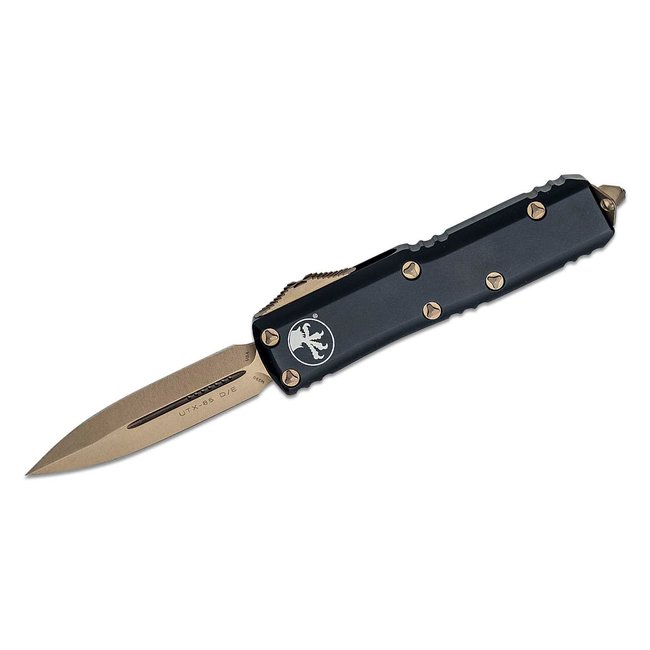 Microtech - UTX-85 - D/E - Bronzed Standard