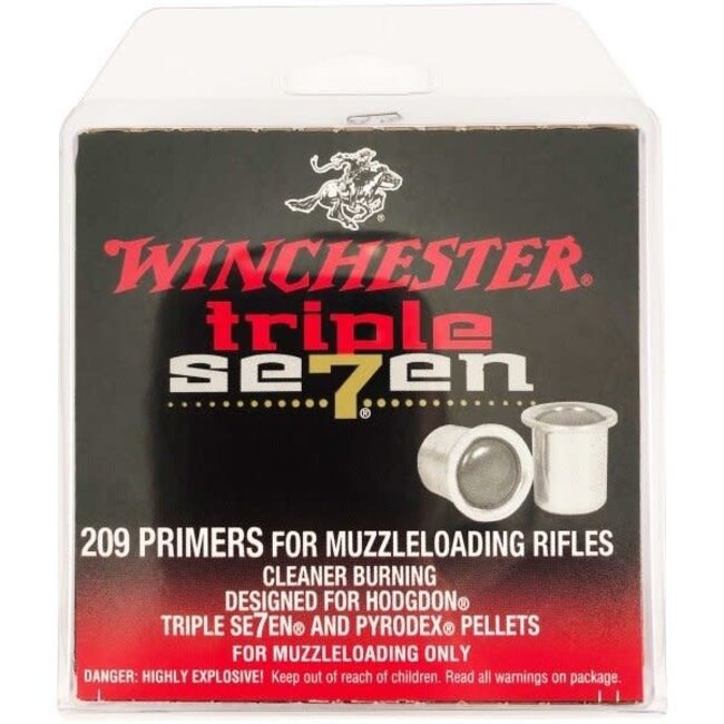 Winchester Primers - Triple 7 Muzzleloading #209 - 100ct