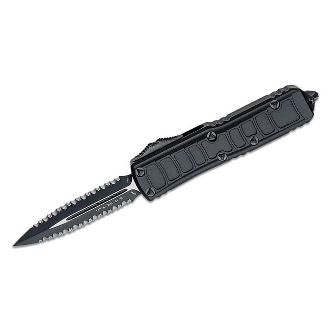 Microtech - UTX-85 - D/E - Stepside Signature Series Tactical Double Full Serrated