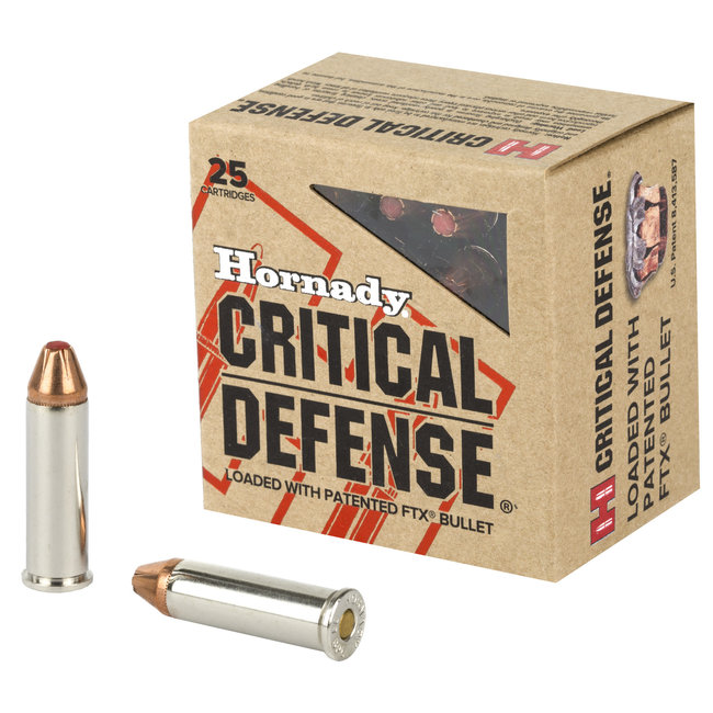 Hornady - 38 Special - 110gr Critical Defense FTX - 25ct