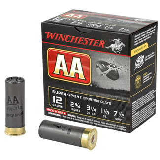Winchester Winchester - 12ga AA SSSC - 2.75" 1-1/8oz #7.5 - 250rd