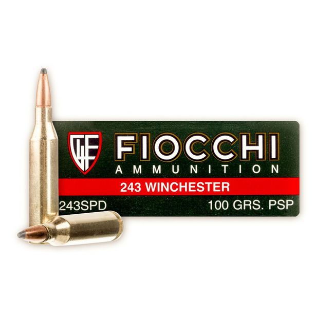 Fiocchi - 243 Win - 100gr SP - 20ct