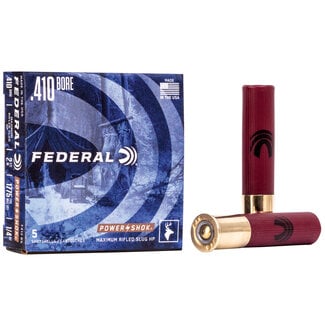 Federal Federal - 410ga 2-1/2" PowerShok - 1/4oz Rifled Slug - 5rd