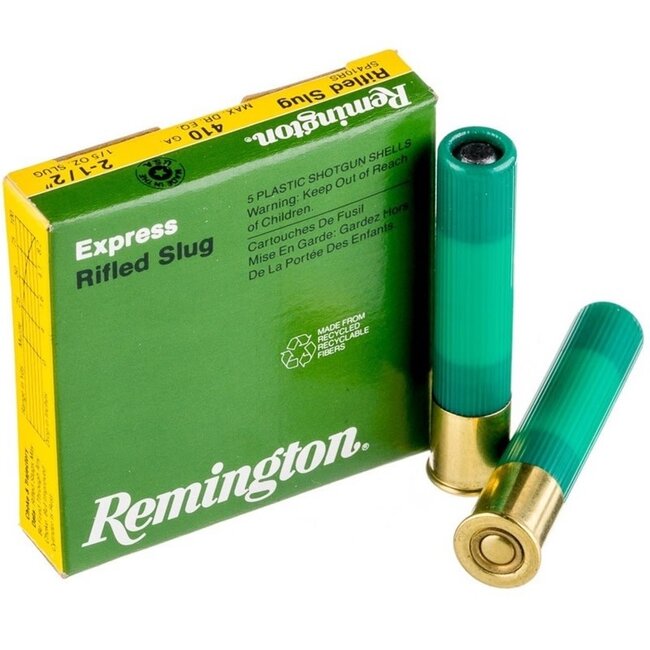 Remington - 410ga 2-1/2" Slugger - 1/5oz Rifled Slug - 5rd
