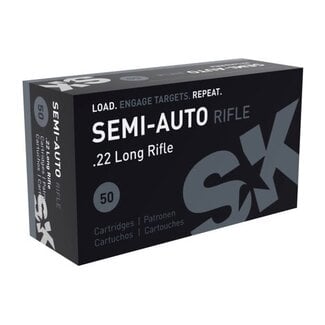 SK Ammo SK - 22LR - 40gr LRN Semi-Auto Rifle - 50ct