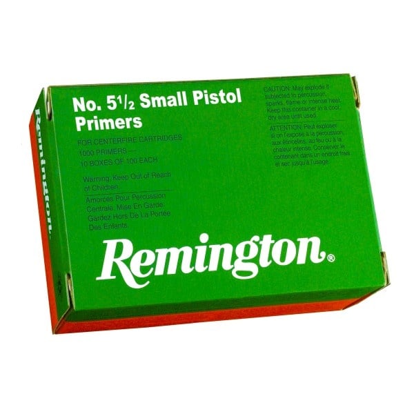 Remington - 5-1/2 Small Pistol Magnum Primers - 1000ct - Bobcat Armament