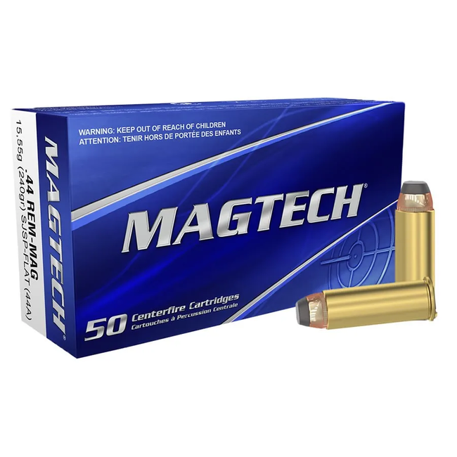 Magtech - 44 Magnum - 240gr SJSP - 50ct