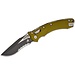 Microtech Microtech - Amphibian Ram-Lok - Partial Serrated OD Green Fluted