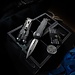 Microtech Microtech/Surefire - Luminary - D/E - Stiletto Pro II Collab Zero Play Stonewash Standard (One of 1000)
