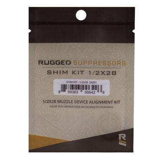 Rugged Suppressors Rugged - Shim Kit - 1/2x28
