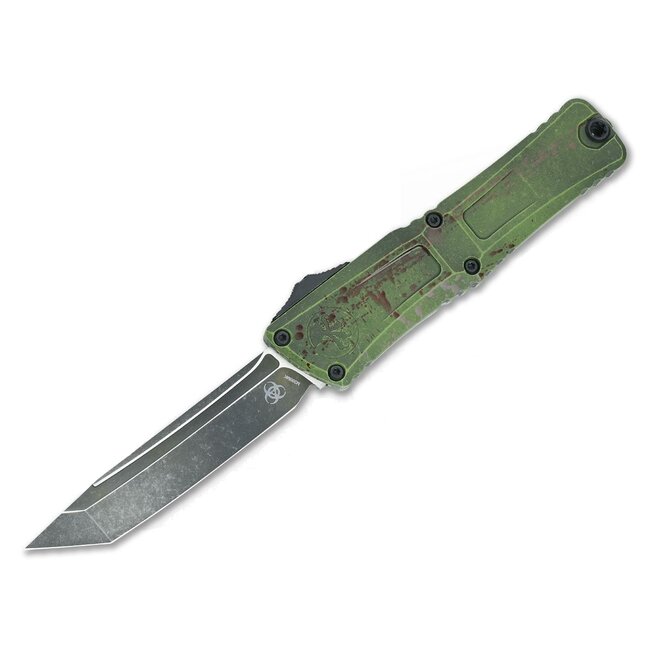 Microtech - Combat Troodon (Gen III) - T/E - Signature Series Outbreak Deep Engraved Standard