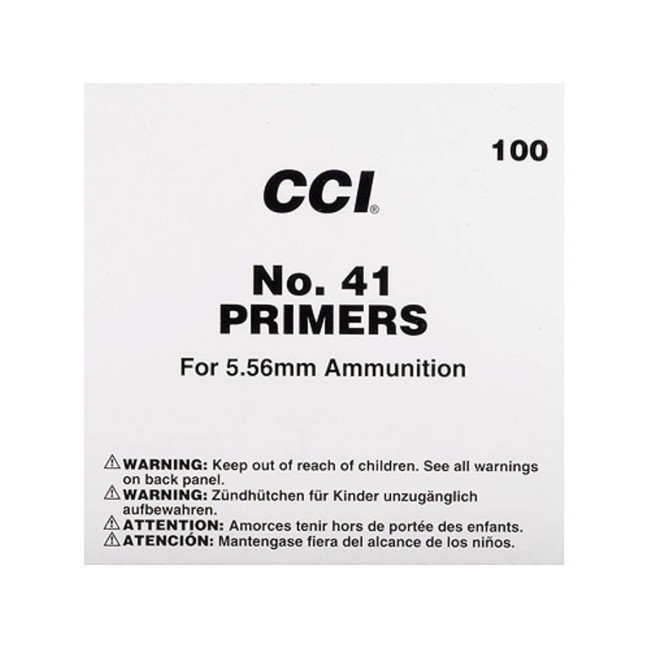 CCI Primers -  5.56mm Military (#41) 1000ct