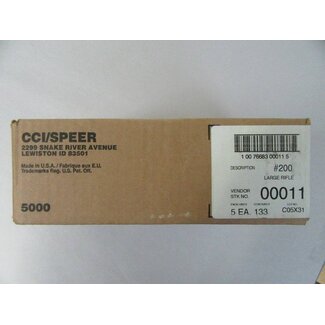 CCI CCI Primers - Large Rifle 5000ct