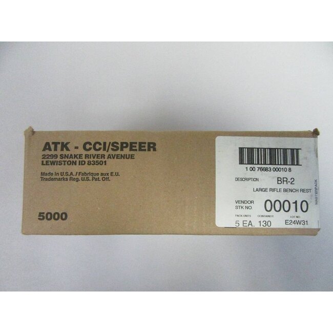 CCI Primers -  Large Rifle Benchrest (BR2) 5000ct