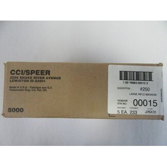CCI CCI Primers - Large Rifle Magnum 5000ct