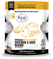 My Perfect Pet Frozen Lightly Cooked Dog Food Snuggle's Chicken & Rice