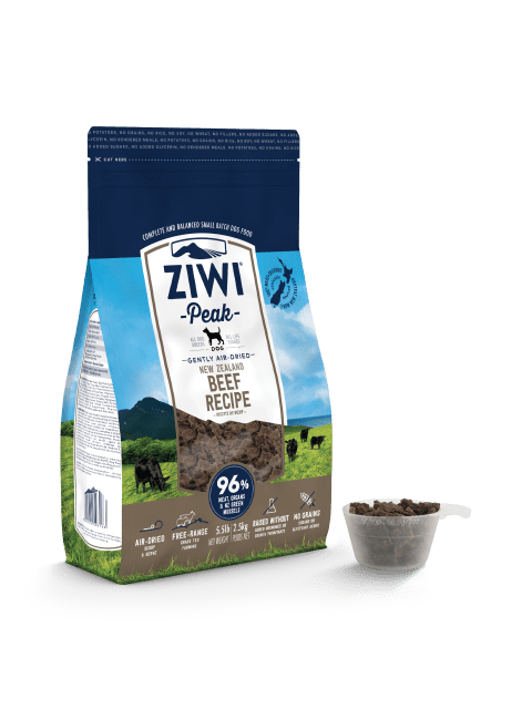 Ziwipeak Gently Air-Dried Grain Free Dog Food Beef
