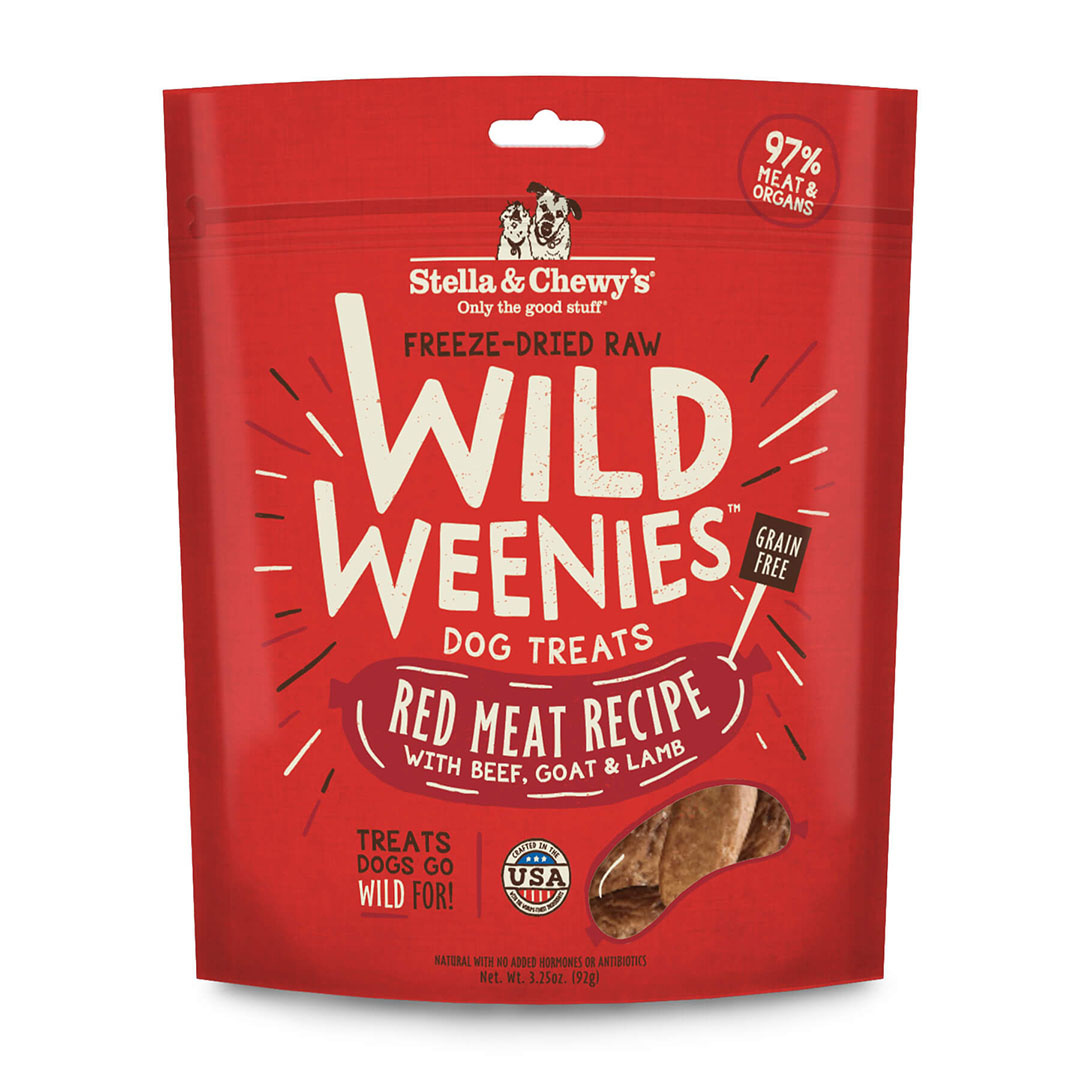Stella & Chewy's Stella & Chewy's Treat Freeze Dried Dog Wild Weenies Red Meat 3.25oz