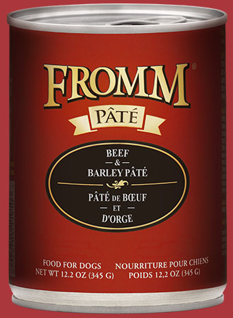 Fromm Fromm Pate Dog Can With Grain Beef Barley