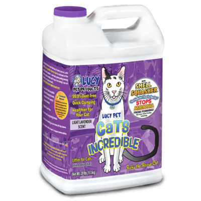 lavender clumping cat litter