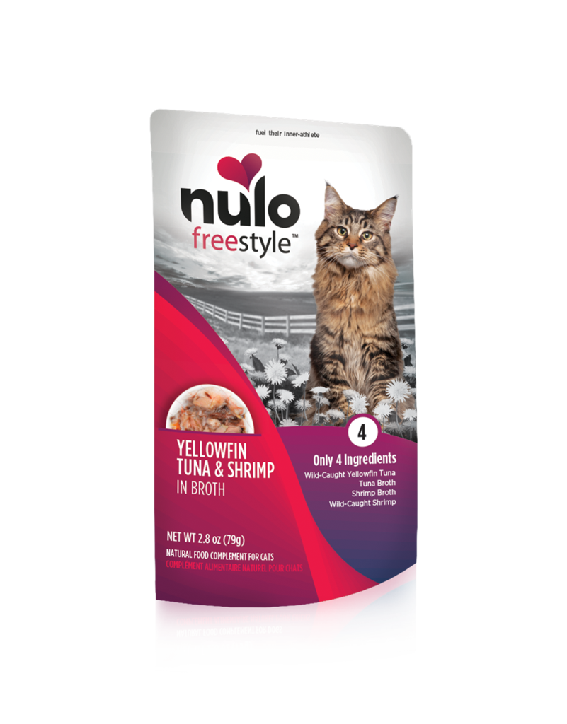 Nulo Nulo Cat Pouch Freestyle Minced Tuna Shrimp