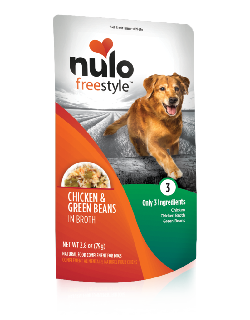 Nulo Nulo Freestyle Dog Food Pouch Grain Free Chicken Beans