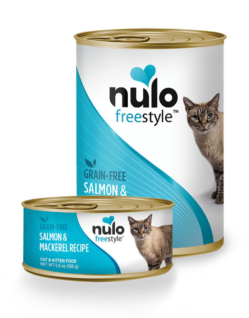 Nulo Nulo Freestyle Cat Food Can Grain Free Salmon & Mackerel