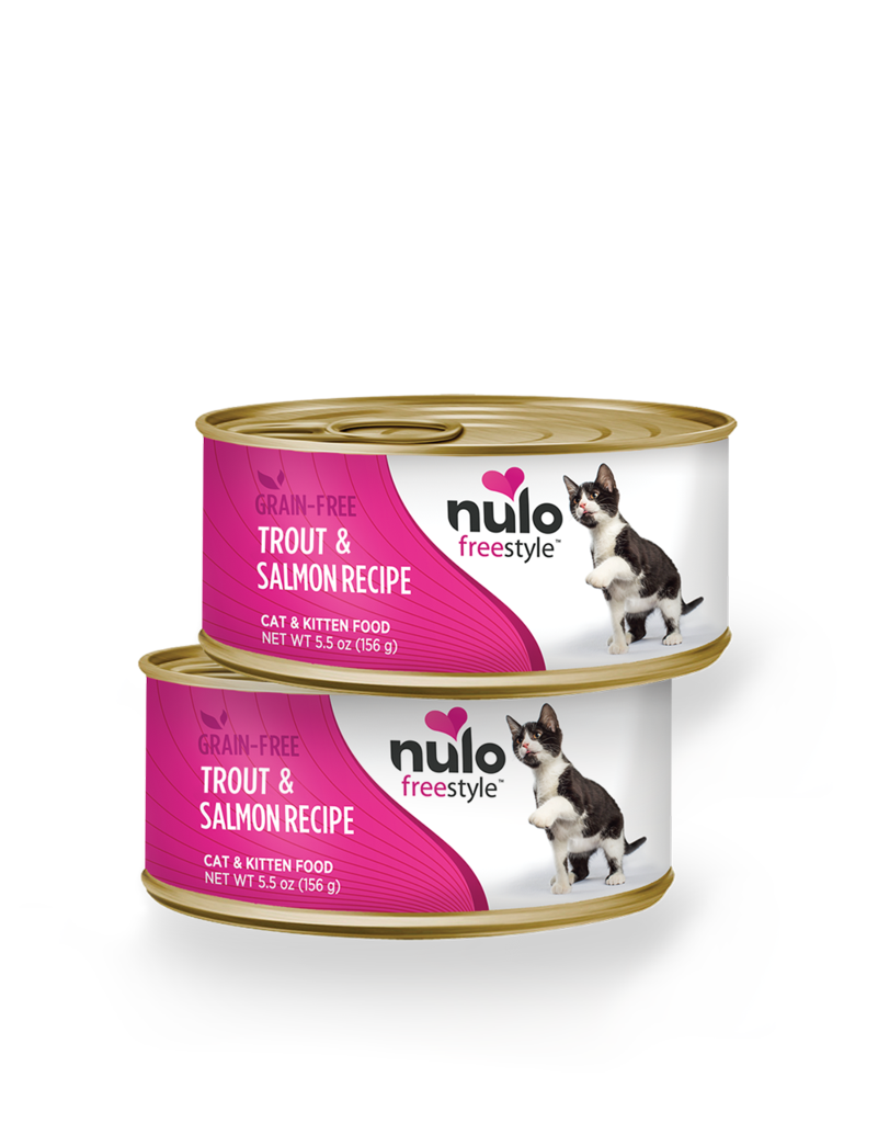 Nulo Nulo Freestyle Cat Food Can Grain Free Trout & Salmon