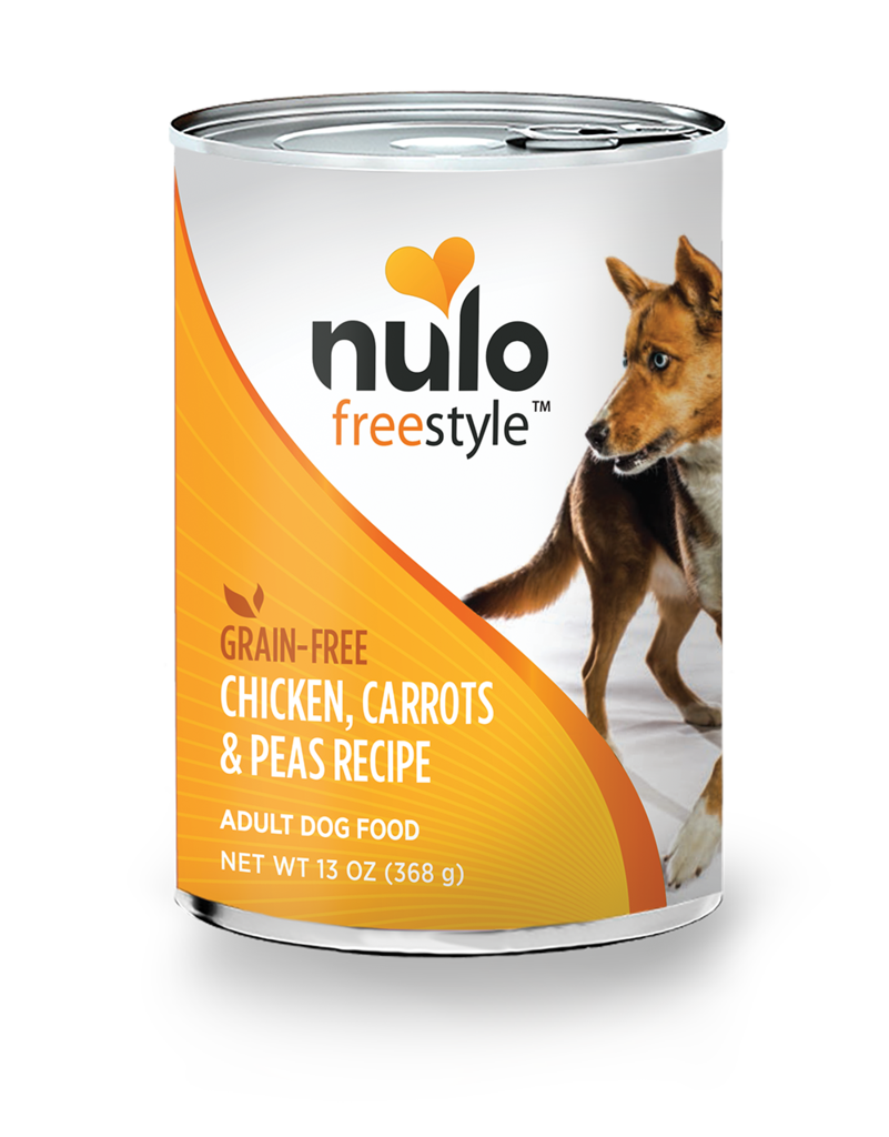 Nulo Nulo Freestyle Dog Can Adult Pate Chicken Carrots Peas