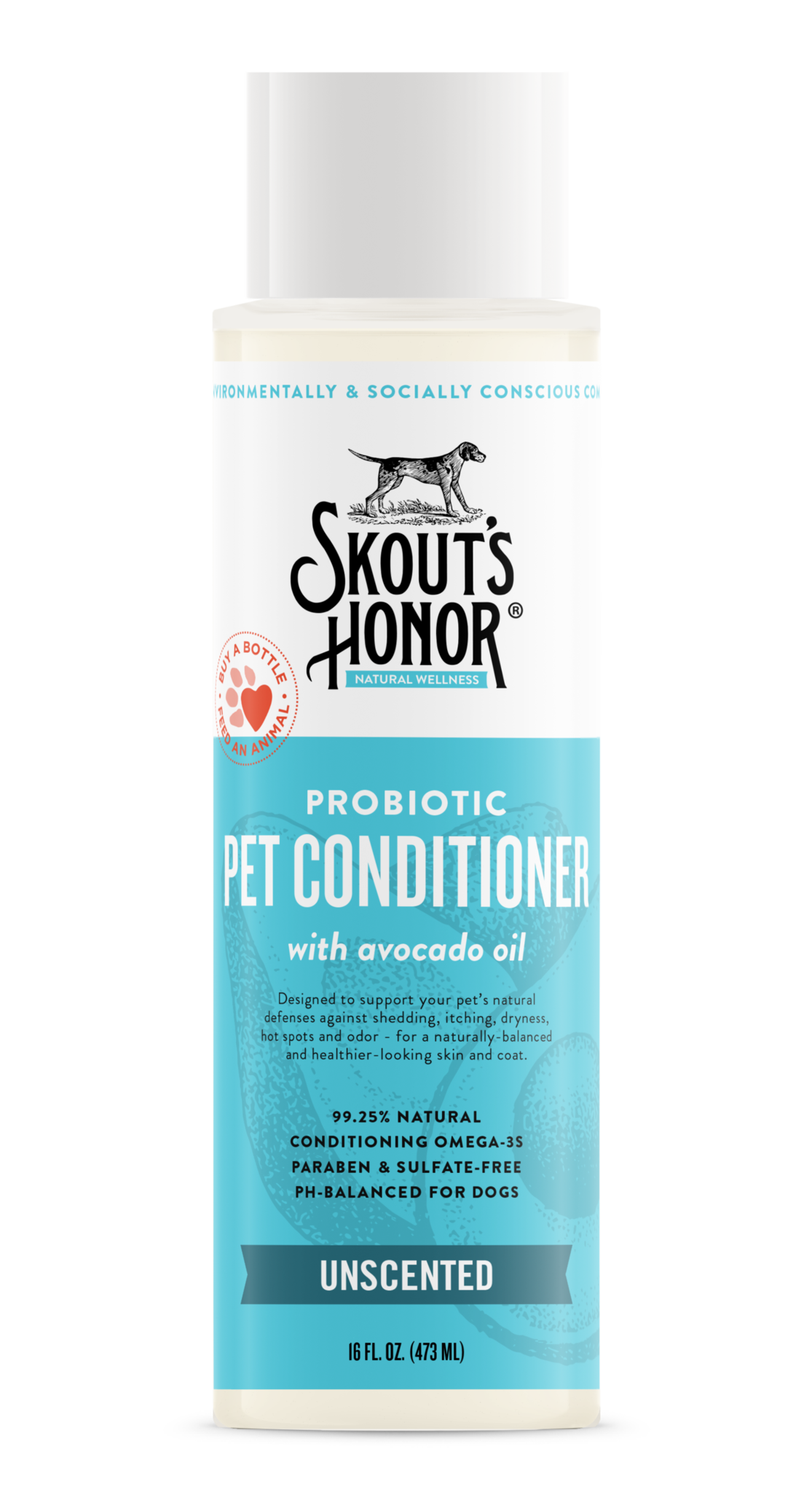 Skout's Honor Shampoo Conditioner 16oz