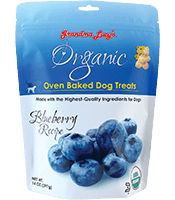 Grandma Lucy Treat Biscuit Dog Organic Blueberry