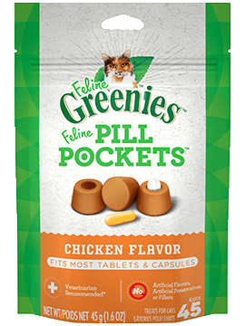 Greenies Pill Pocket Cat Chicken