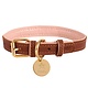 Poise Pup Collar Bella Rose Leather