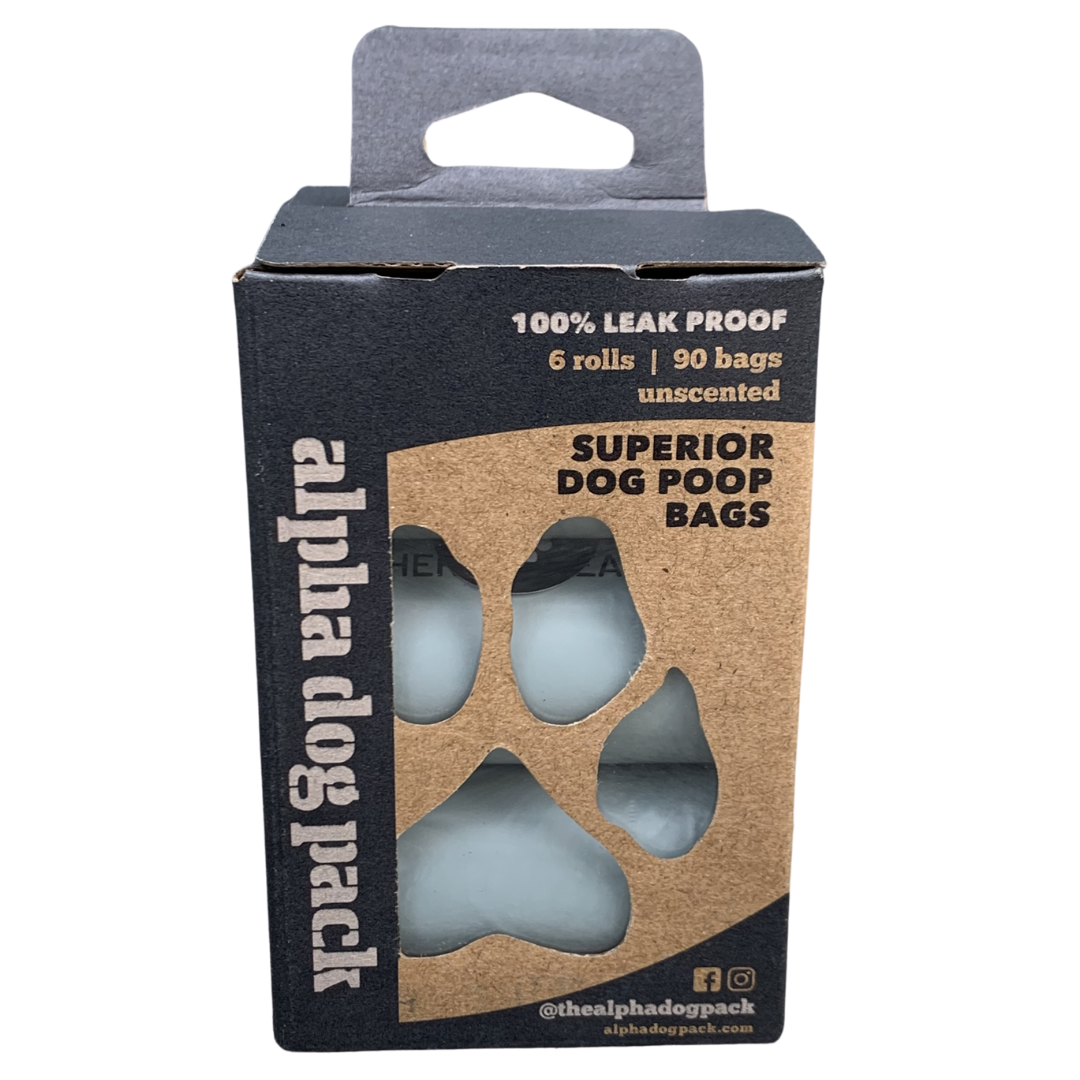 Romng (Alpha Dog Pack) Romng (Alpha Dog) Poop Bags Leak Proof Unscented