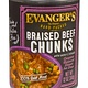 Evanger's Dog Food Can Hand Packed Grain Free Braised Beef