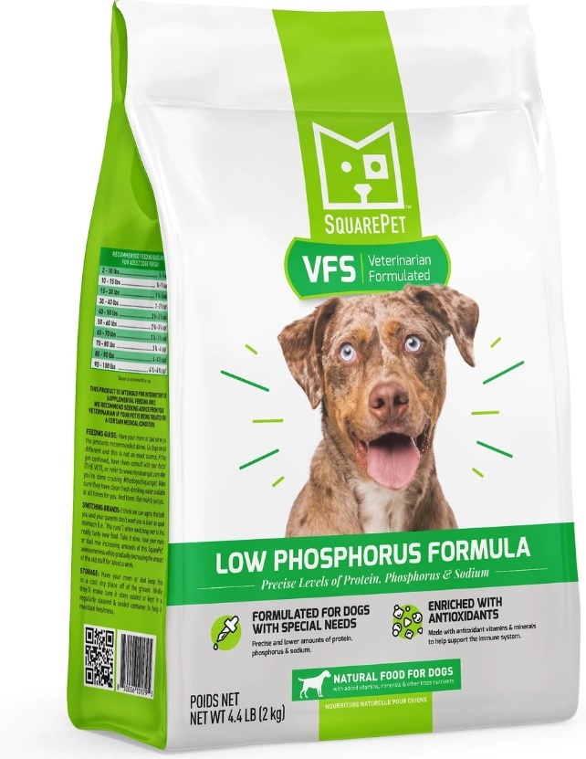 SquarePet VFS Dog Kibble With Grain Low Phosphorus Tailwaggers