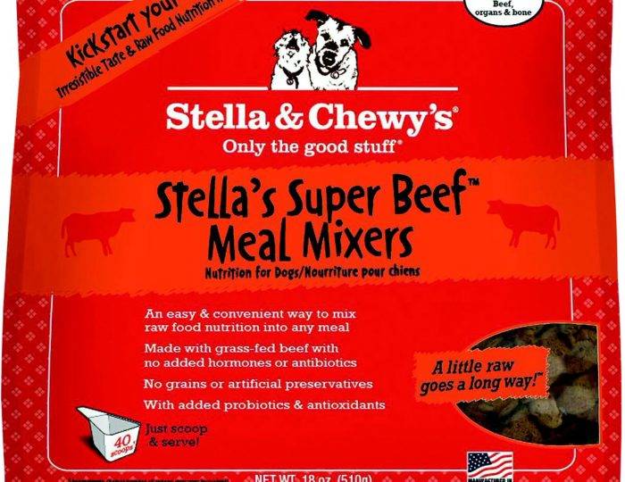 Stella & Chewy's Stella & Chewy's Freeze Dried Mixers Dog Superblends Beef 16oz (4)